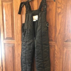 Boy ski bibs size 6